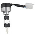 thumbnail image 1 of 4 Wire Ignition Key Switch with Keys Door Locks Fit for 2-5KW Gasoline Generators Fits Gas Generator, 1 of 8