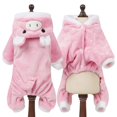 thumbnail image 1 of Pet Dog Clothes Soft Warm Fleece Dogs Jumpsuits Pet Clothing for Small Dogs Puppy Cats Hoodies Chihuahua Yorkshire Costume Coats ShopWise Round, 1 of 13