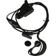 thumbnail image 3 of HQRP G Shape Earpiece Headset PTT Mic for Motorola GP900, GP1200, GP9000, MT2000, MTS2000, 3 of 7