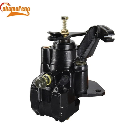 shamofeng Rear Brake Caliper with Pads FOR Yamaha Wolverine 350 1995-2005 Banshee 350 1987-2006 Blaster 200 2003-2006 Warrior 350 1987-2004