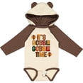 thumbnail image 3 of Inktastic Thanksgiving Gobble Time Turkey Boys or Girls Long Sleeve Baby Bodysuit, 3 of 5