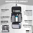 thumbnail image 3 of Funambulist Large-Capacity Shower Caddy Portable Dorm Room Essentials for College Students Girls/Guys (Grey), 3 of 7