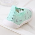 thumbnail image 5 of Unsex Baby First Walking Shoes boy Girl Infant No-Sliper Lightweight Sneakers,6 12 18 24 36 Months Toddler Protect Toes Sock Shoes, 5 of 6