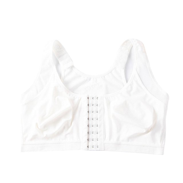 Posture Bra Corrector For Women Full Coverage Front Closure X-strap Wirefree Back Support Fix Body Shaper Bra