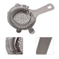 thumbnail image 1 of Colador De Cóctel, Filtro De Hielo De Acero Inoxidable 304, Accesorio De Camarero, Fácil De Verter, Filtro Fino, Herramientas De Barra Pequeña Para El Hogar, Mini Bar, Clubes Y, 1 of 7