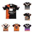 thumbnail image 2 of Camiseta local para niños 2024: camiseta de West Tigers (nombre y número personalizados), 2 of 4