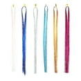 thumbnail image 1 of 12pcs Braid Hair Tinsels Colorful Hair Tinsel Hair Tinsel Strands Hair Accessory, 1 of 7