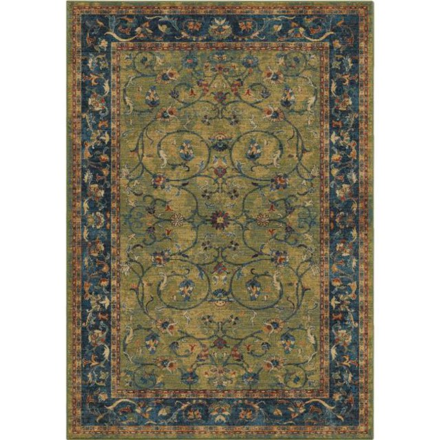 Orian Rugs 4520 5x8 5 x 8 in. Zettia Bohemian Area Rug - Green