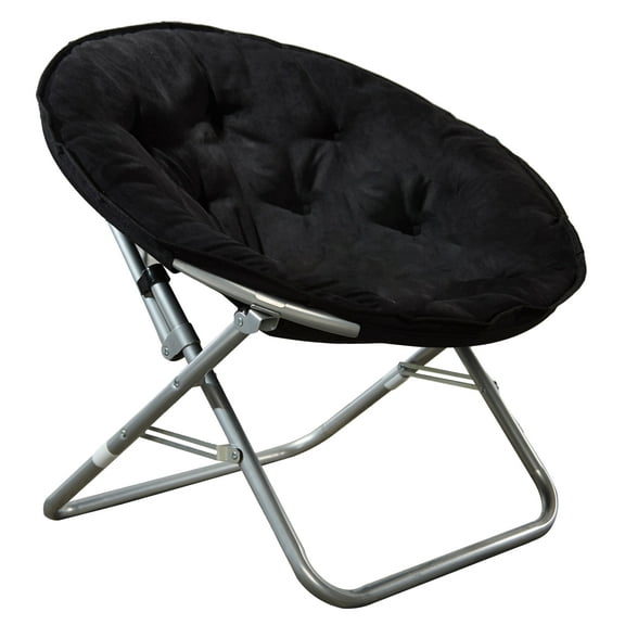 Mainstays Faux Fur Saucer Chair, Available in Multiple Colors