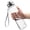 AA-Clear, variant on Water Bottle, 32oz Motivational Sports Water Bottle with Time Marker - Times to Drink - Tritan, Wide Mouth Leakproof, Clear (1 Bottle)