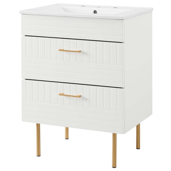 Sink Vanity Cabinet, White, Ceramic, Wood, Modern Contemporary, Hotel Bedroom Bathroom Master Suite Guest