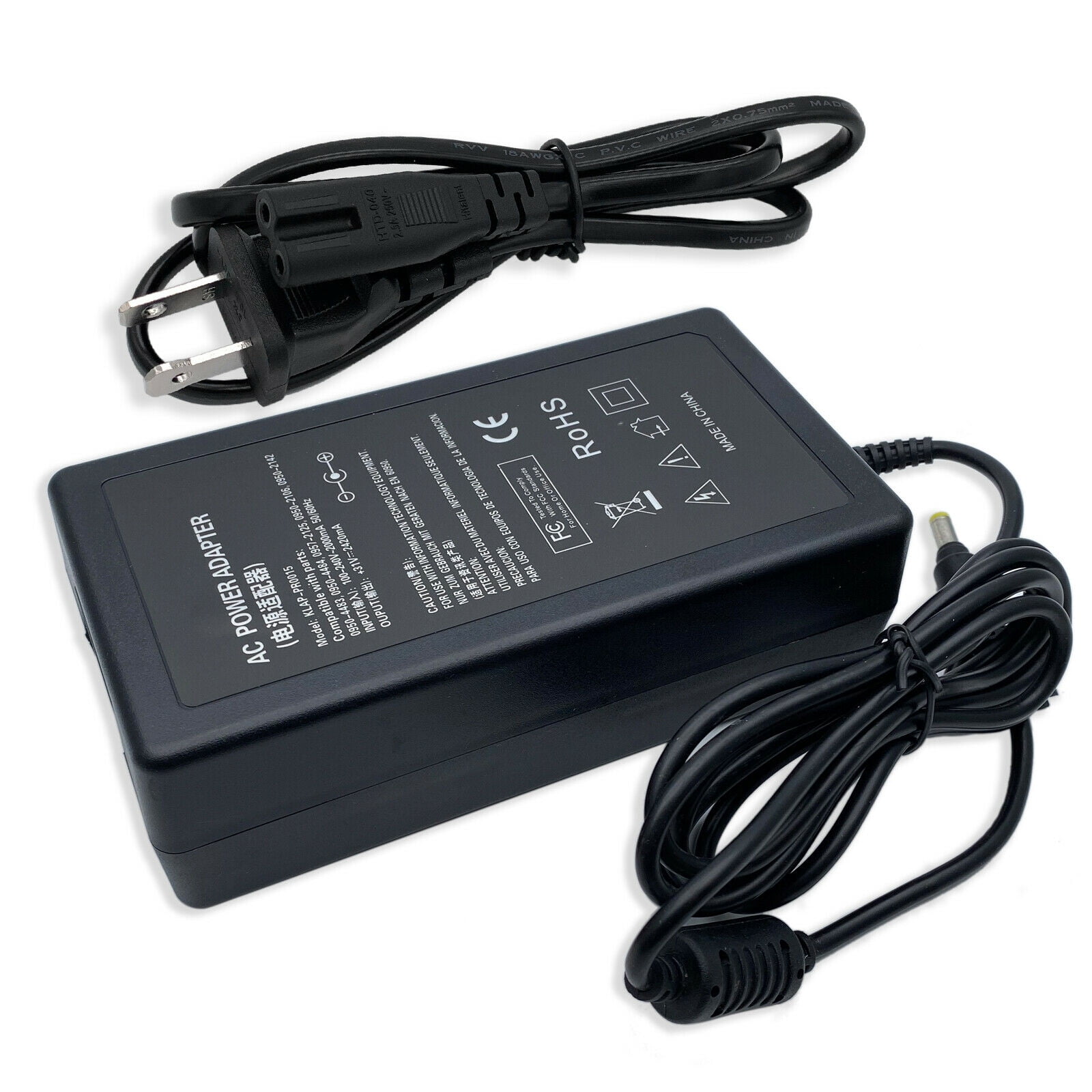 AC Adapter For HP PhotoSmart 2600 2608 2610v 2610xi 2613 0950-2106 Printer Power
