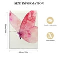 thumbnail image 2 of Shiartex Pink Butterfly Canvas Paintings Butterfly Wall Art for Girls Room Wall Decor Butterfly Colorful Butterfly Canvas Wall Art for Girls Bedroom and Living Room Decor 16x20 in/12x16 in, 2 of 5