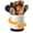 Sand, variant on 360°Rotating Utensil Holder, 7.2" Kitchen Utensil Crock, Ceramic Cooking Utensil Organizer with Countertop-Protection Cork Bottom for Farmhouse Kitchen Decor Christmas (Stone Black)