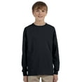 thumbnail image 1 of Jerzees T-Shirt à Manches Longues pour Jeunes - 29BL - Large - Noir, 1 of 1