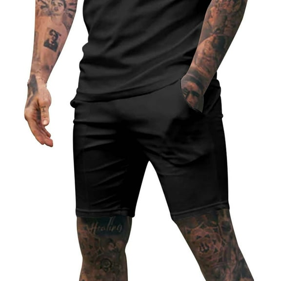 Mingw Mens Shorts Mens Pull On Fleece Shorts Breathable and Lightweight Pants