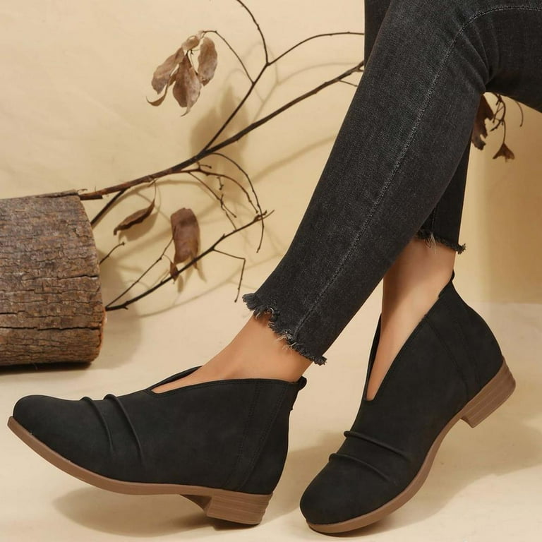 Dressy black 2025 ankle boots