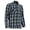 Black & White, variant on Grindstone Grey Men’s Flannel Shirt is crafted from cotton and micro-mesh inner lining, making it comfortable for everyday wear or extended rides