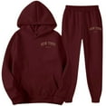 thumbnail image 1 of Men's 2 Piece Athletic Sweatsuit - Jogging Sweatshirt Sweatpants Set, Comfortable Soft Fabric, Athletic Design, Perfect for Workouts, Jogging Casual Wear, 1 of 4