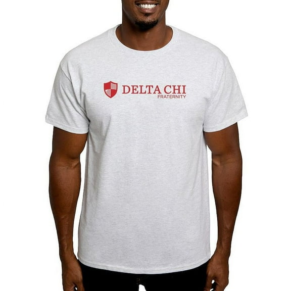 CafePress - Delta Chi Logo Red T Shirt - Men's Classic Graphic T-Shirt