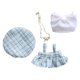 thumbnail image 2 of Conjunto de ropa para muñeca perfke 4 piezas 17cm azul, 2 of 7