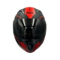 thumbnail image 4 of Casco Para Moto Edge Abatible Negro y Rojo Certificado XL, 4 of 4