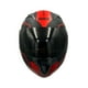 thumbnail image 4 of Casco Para Moto Edge Abatible Negro y Rojo Certificado XL, 4 of 4