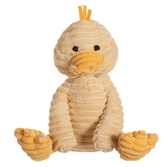 Apricot Lamb Corduroy Duck M Stuffed Animals for Kids 11.8 Inches
