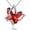 Red, variant on Butterfly Birthstone Crystal Necklace for Women Dainty Butterfly Necklace Sweet Butterfly Pendant Necklaces Colorful TrendyFashion Crystal Jewelry Gifts