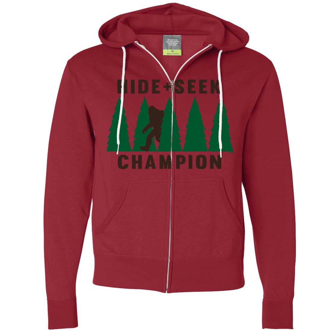 red champion zip up