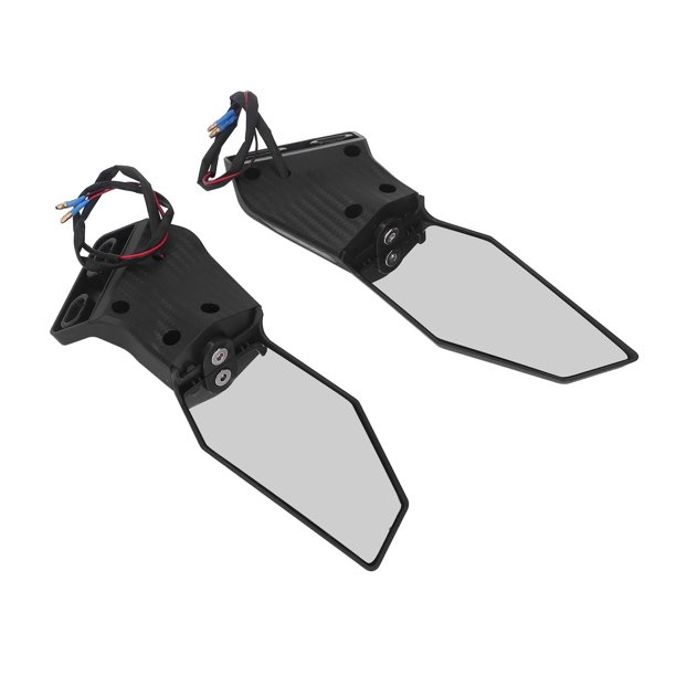 Motorcycle Side Mirrors, Aerodynamic Multipurpose Rotatable Swivel