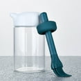thumbnail image 3 of Soidarity Botella de aceite con cepillo sellado contra el polvo para verter fácilmente Juego de cepillos cuentagotas de aceite con botella de Kits de desorden para acampar azul, 3 of 6