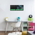 thumbnail image 3 of Stupell Industries Contemporary Gamers Never Quit Neon Canvas Art, 24 x 10, by Kim Allen, 3 of 8