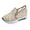 Gold, variant on Vedolay Casual Shoes Women's Platform Cute Bow Slip on Sneaker,Casual Fashion Loafers,White 6.5
