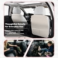 thumbnail image 6 of 2009 for Volkswagen Jetta Car Seat Protectors Leather Upholstery Upholstery Protection Vehicle Specific Soft Touch Airbag Compatible, 6 of 9