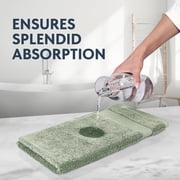 White Classic Hotel Collection Luxury Soft Cotton Hand Towels, Light Green, 16 x 30, 6 Pack