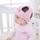 thumbnail image 4 of Sombrero de seguridad ajustable para niños pequeños Sombrero de protección para la cabeza para niños Aprende a caminar Protector para la cabeza (Rosa), 4 of 4