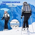 thumbnail image 6 of Sport and Travel Duffel Bag, Boot Bag Backpack - 60 L - Waterproof Sport Bag for Travel Grey, 6 of 8