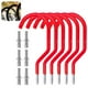 thumbnail image 4 of Riwesomey Gancho de almacenamiento Percha atornillada Broche de pared Mano de obra fina Suministros para el hogar Accesorios para el hogar Práctica Herramientas y ferretería 6 piezas Riwesomey TO005408-01, 4 of 6