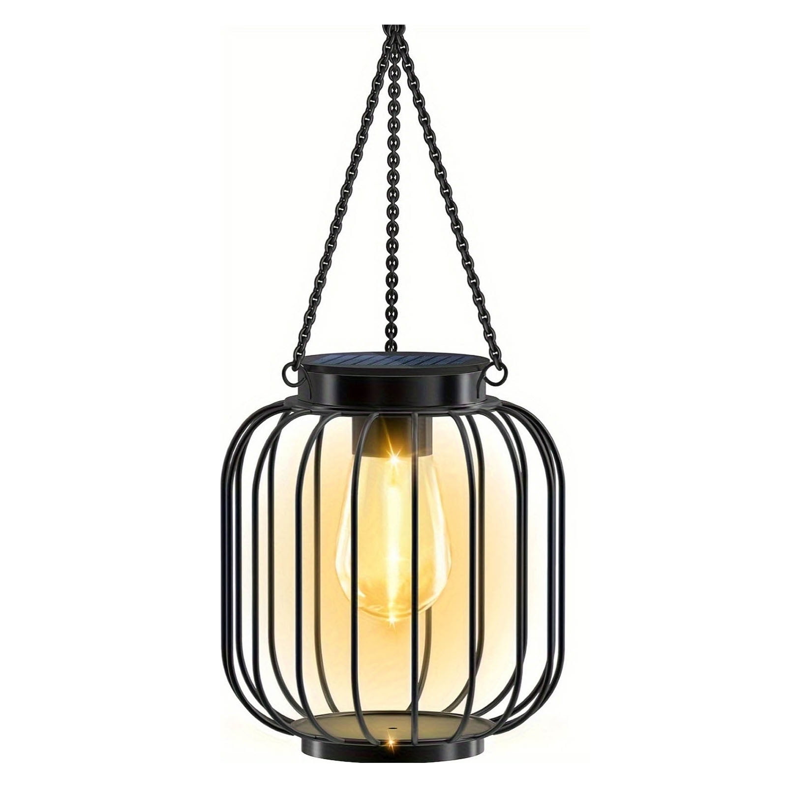 Binwennn Solar Outdoor Lights Upgraded Metal Solar Lights Brighter Hanging Solar Lights Outdoor Outdoor Solar Lights For Yard Garden Patio Outdoor Lights Rice Light Sprinkler for Kids Play Solar Fence