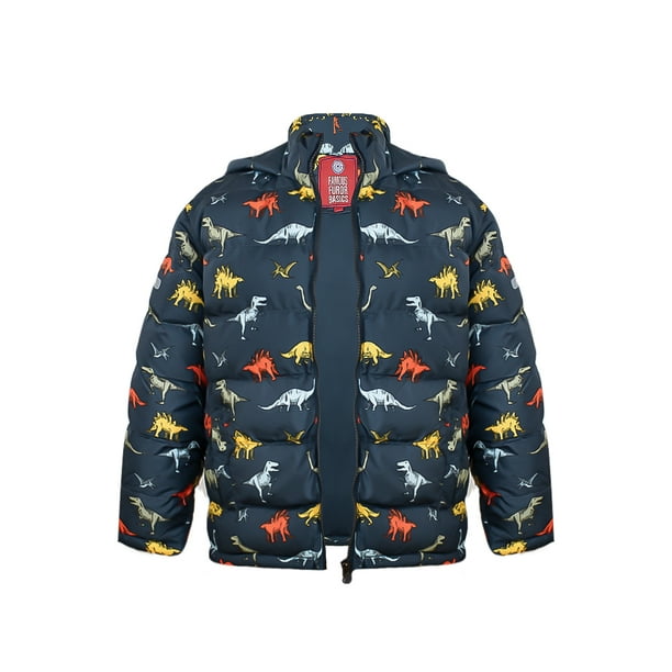 CHAMARRA PARA NIÑO DE DINOSAURIOS MARCA FUROR 100% ORIGINAL