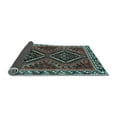 thumbnail image 2 of Ahgly Company Indoor Rectangle Persian Light Blue Traditional Area Rugs, 5' x 8', 2 of 4