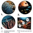 thumbnail image 3 of Designart "Surf and Turf Beach Photography I" Nautical & Beach Floater Framed Canvas Wall Art, 3 of 7