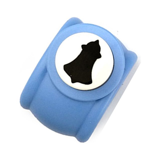 Bearachild Herramienta de impresión artesanal en relieve, perforadora de agujeros de juguete de autoensamblaje, máquina de grabado, adornos de papel, Kits de experimentos de química Grande/Campana