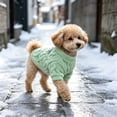 thumbnail image 6 of Dog Sweater Pajamas for Small Medium Dogs, Cute Turtleneck Winter Clothes for Girl or Boy, Warm Puppy Onesie Outfit for Chihuahua, Yorkie, and Christmas, 6 of 6