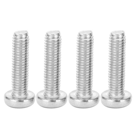 

2024 100Pcs Cross Screws 304 Stainless Steel Silver Pan Head M5 20mm LeadScrew Hardware Tools g
