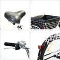thumbnail image 7 of 20" Adult Tricycle Bike Cruiser w/ Basket Comfortable for Men and Women RED, 7 of 7
