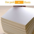 thumbnail image 3 of 150 Sheets A4 White Self Adhesive Waterproof Sticker Label Glossy Surface Paper for Inkjet Printer Copier, 3 of 6