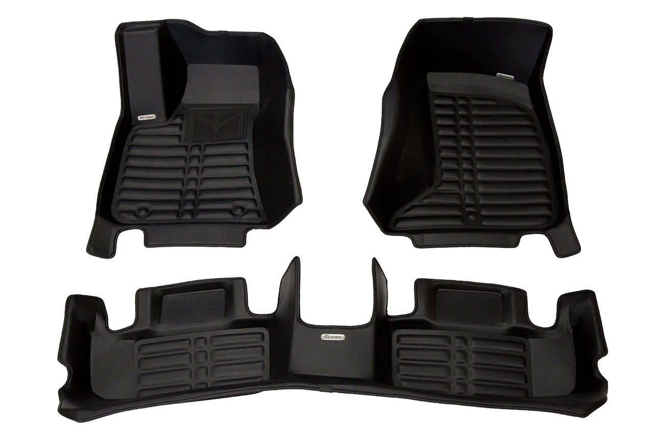TuxMat Custom Car Floor Mats for Dodge Challenger GT AWD 20172021