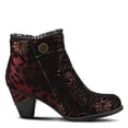 thumbnail image 5 of L`Artiste Dessa Women's Bootie with Eye-catching Metallic & Animal Print Design, 5 of 8